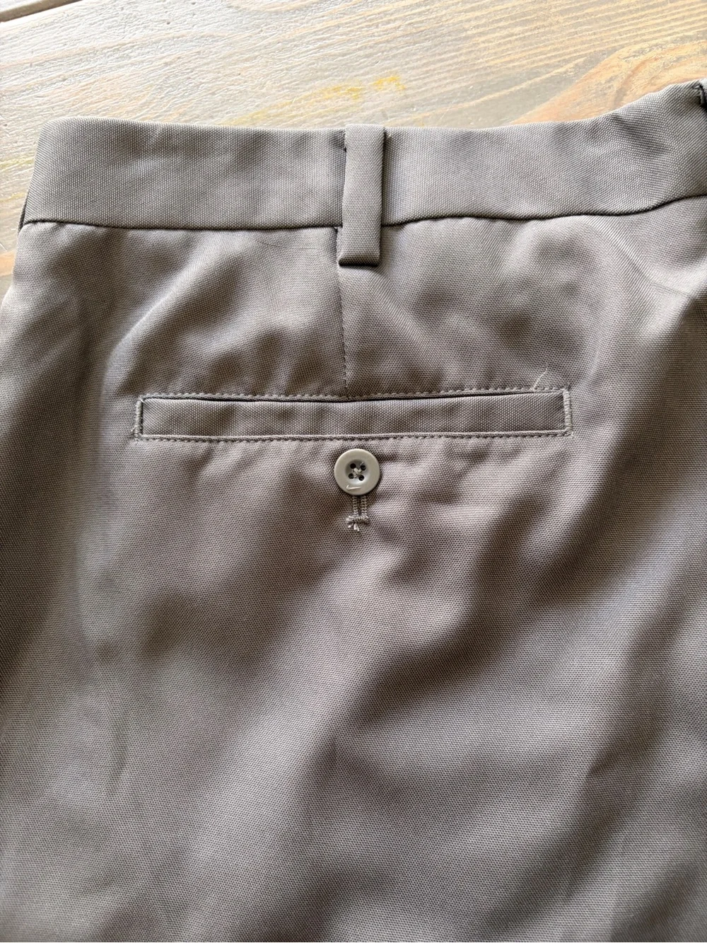 Nike Golf Gray Dri-FIT Performance Pants with Embroidered Swoosh